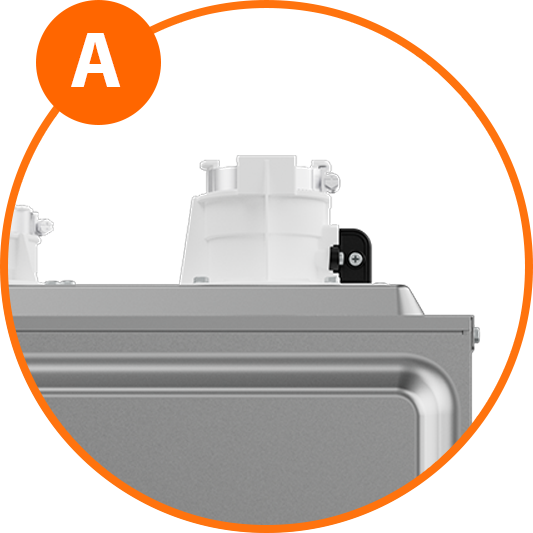 vent installation detector on top of NPF hydro-furnace