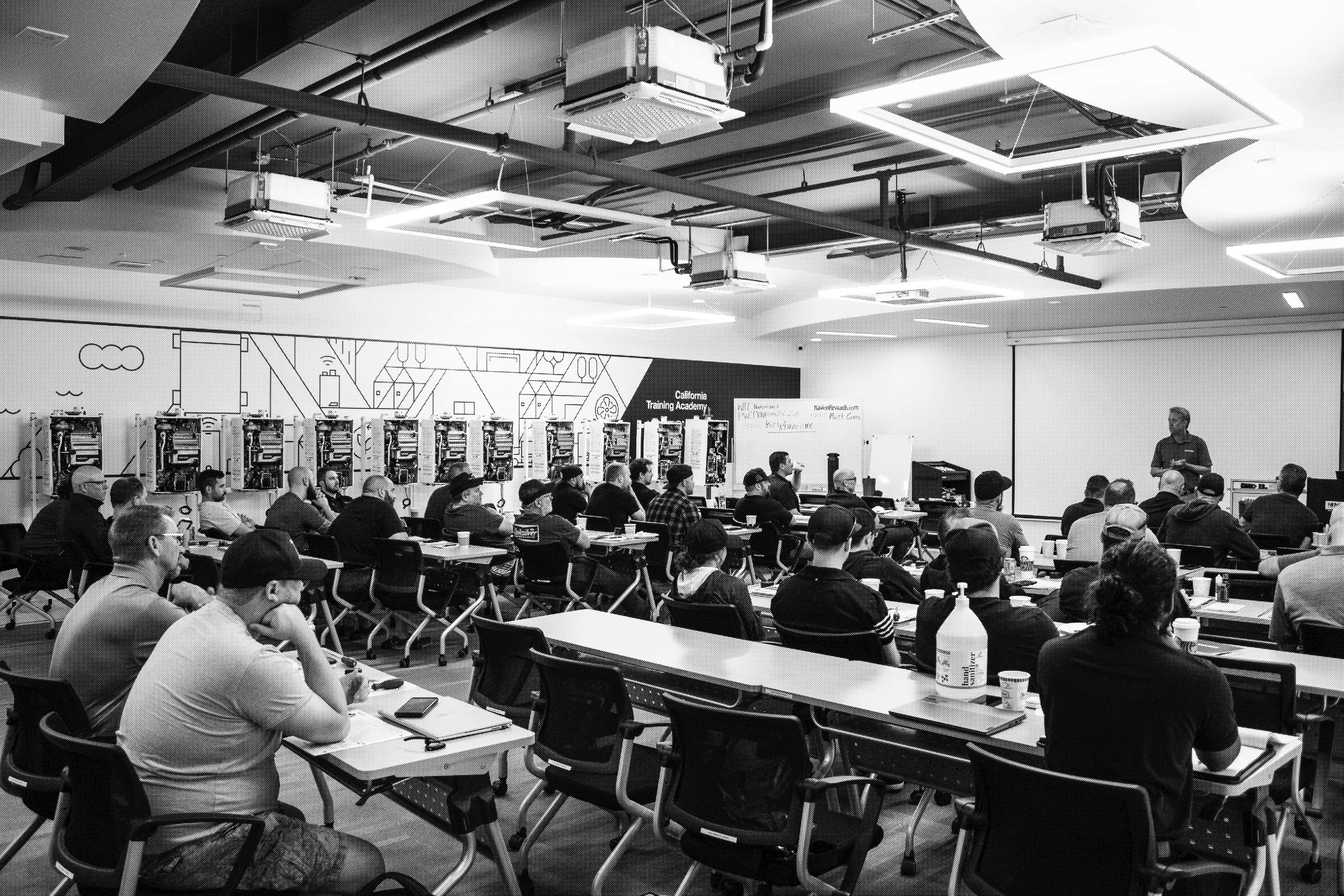 Training image b&w-2tone