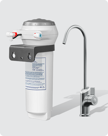 Navien WUA500 under sink carbon block filtration system with dedicated faucet