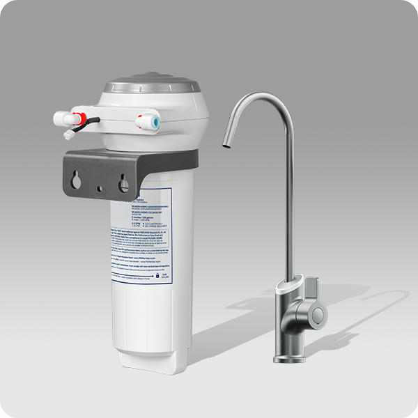 Navien WUA500 under sink carbon block filter with dedicated faucet