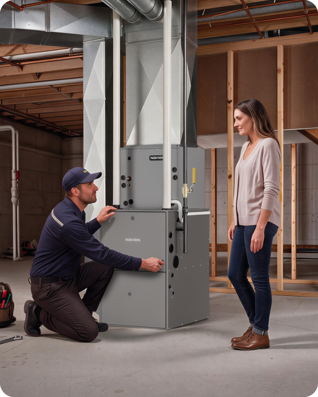 Navien NDF600, installer and homeowner