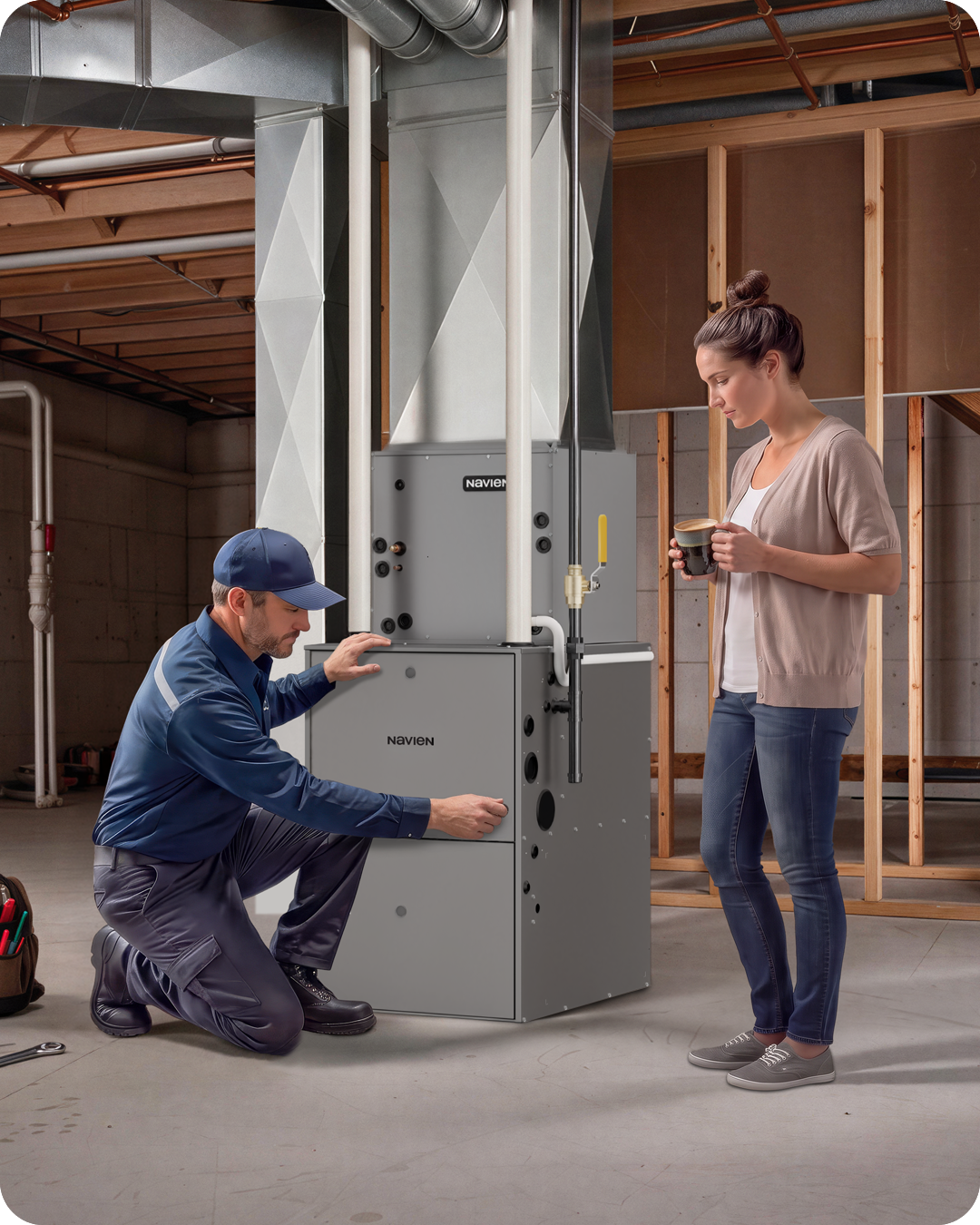 Navien NDF600, installer and homeowner
