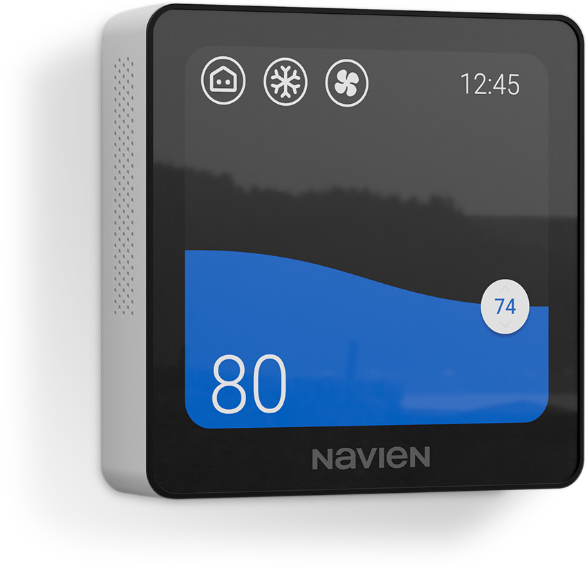 Thermostat-on-wall