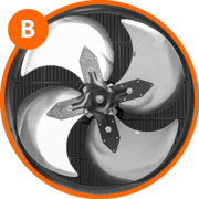 NAZ heat pump fan blades